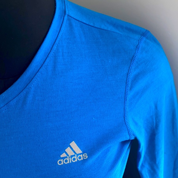 Blue Adidas Training Shirt - Picture 2 of 3